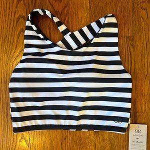 NWT Albion Hang Ten Game Changer Swim Crop/Bathing Suit Top